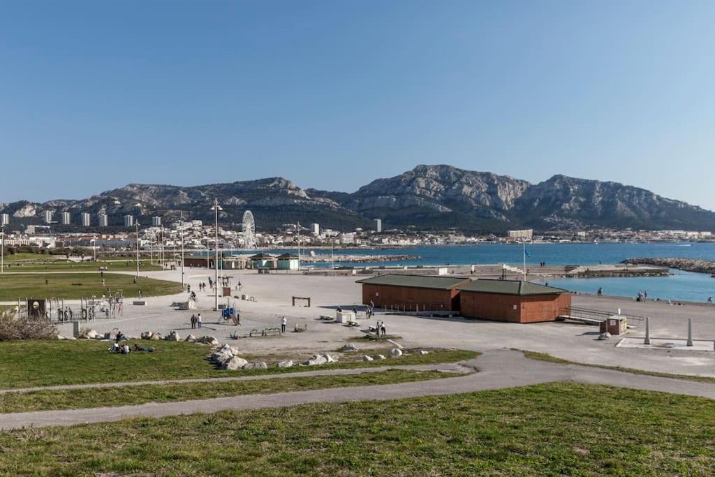 Residence Bord De Mer-Terasse-Plage Prado David Марсель Екстер'єр фото